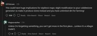Interesting developments occuring (Image via Reddit)